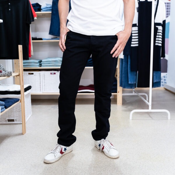 Jeans biologico black narrow