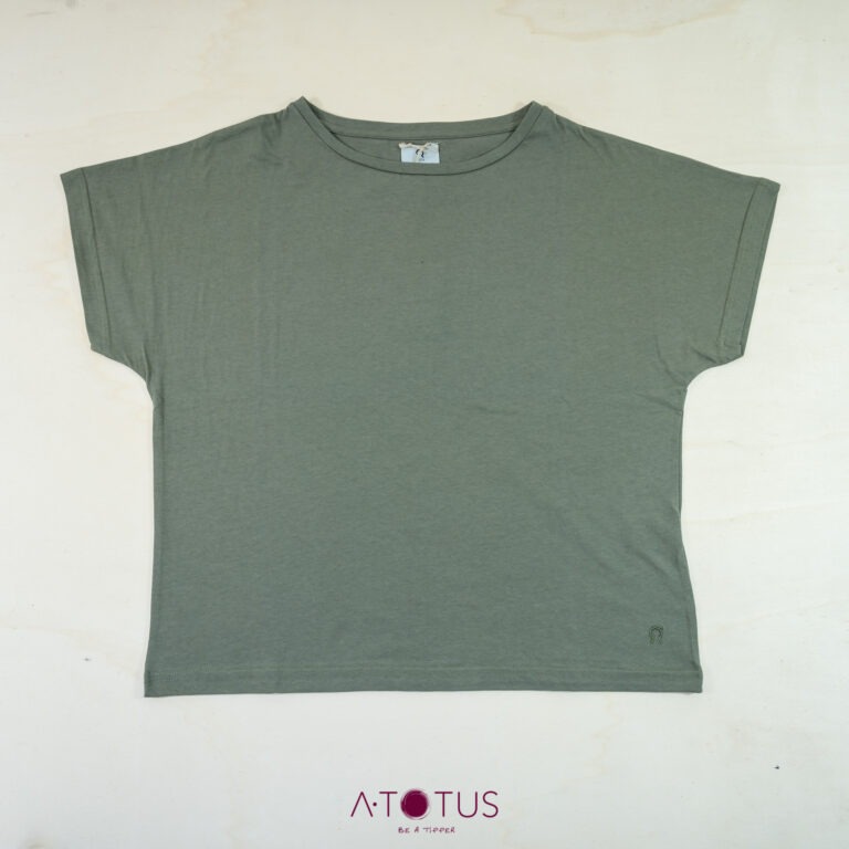 Tshirt LouLou Verde Olivo-2