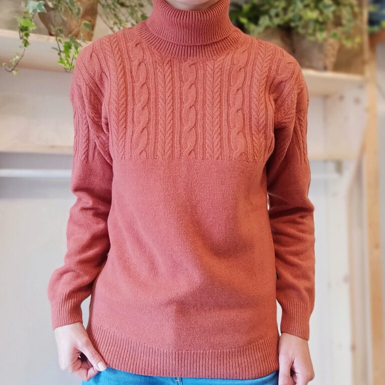 maglione trecce donna 2