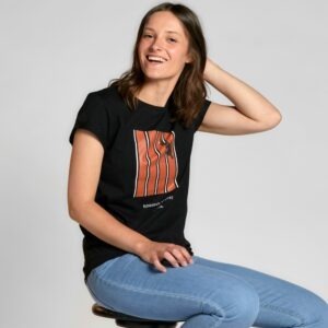 T-shirt donna cotone biologico Running