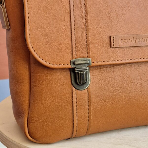 Cartella con tracolla MN upcycled - immagine 5