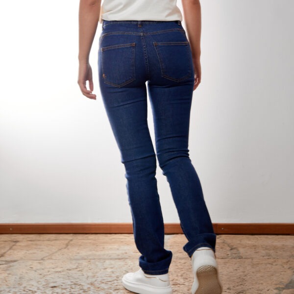 Retro jeans donna slim fit biologico