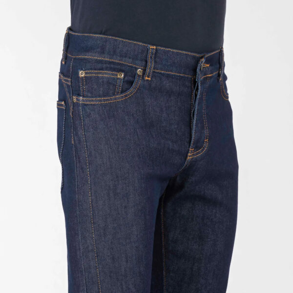Jeans uomo slim fit cotone biologico Lime - immagine 5