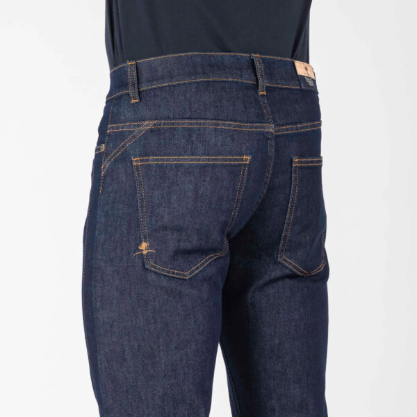 Jeans uomo slim fit cotone biologico Lime - immagine 6