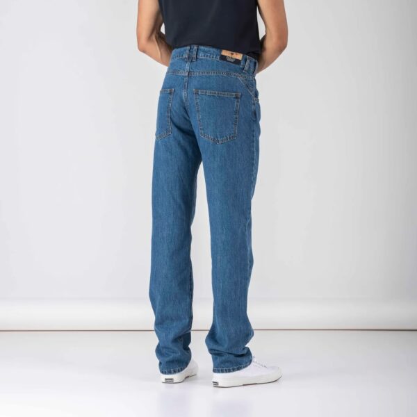 Jeans uomo straight cotone biologico Pine - immagine 6