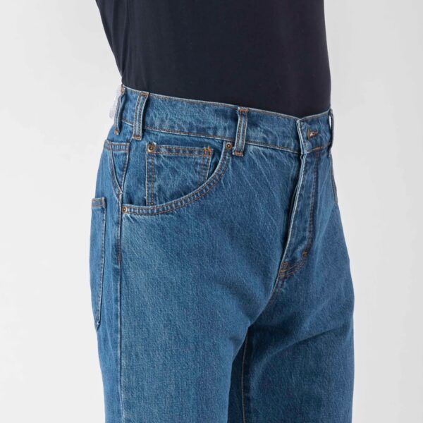 Jeans uomo straight cotone biologico Pine - immagine 7