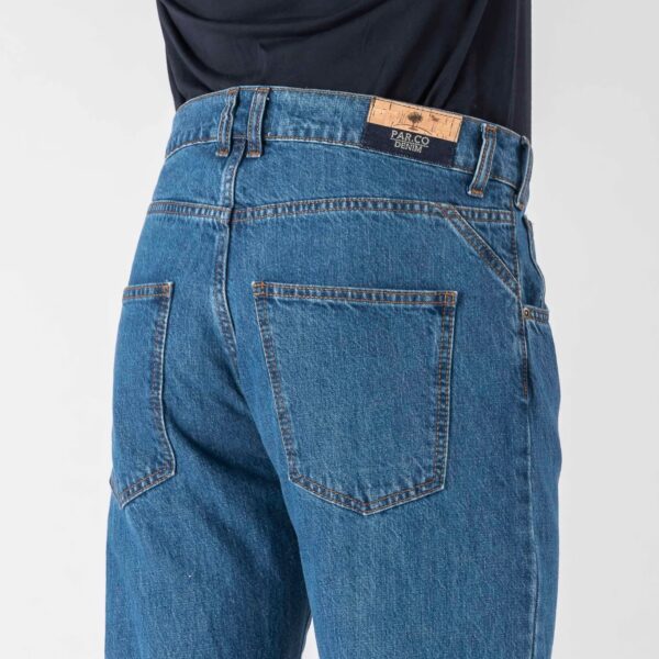 Jeans uomo straight cotone biologico Pine - immagine 8