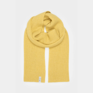 sciarpa unisex cashmere rigenerato giallo cedro