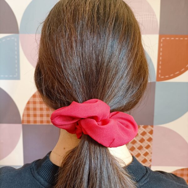 scrunchies rosso