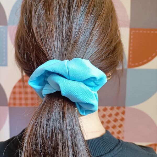 scrunchies azzurro