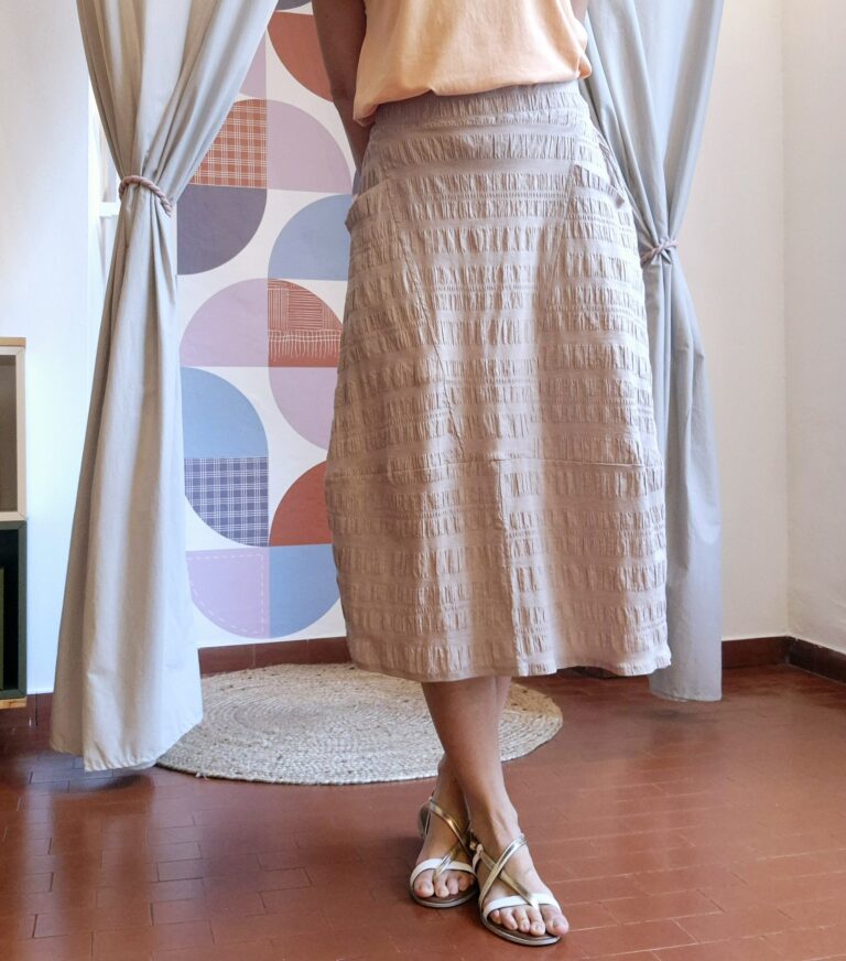 gonna a spicchi con elastico