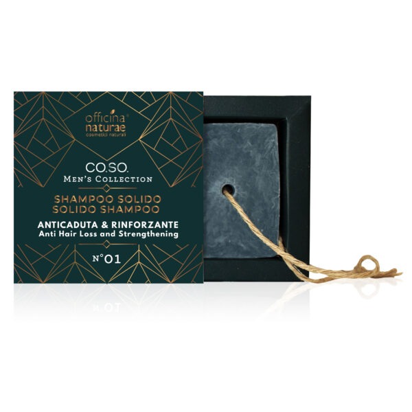 Shampoo Solido Uomo Anticaduta e Rinforzante