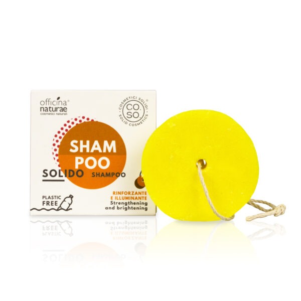 Shampoo Solido Rinforzante e Illuminante naturale
