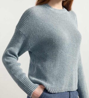 Maglia donna jeans rigenerato Daria