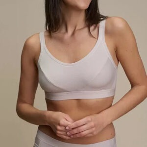 Bralette imbottita tessuto naturale