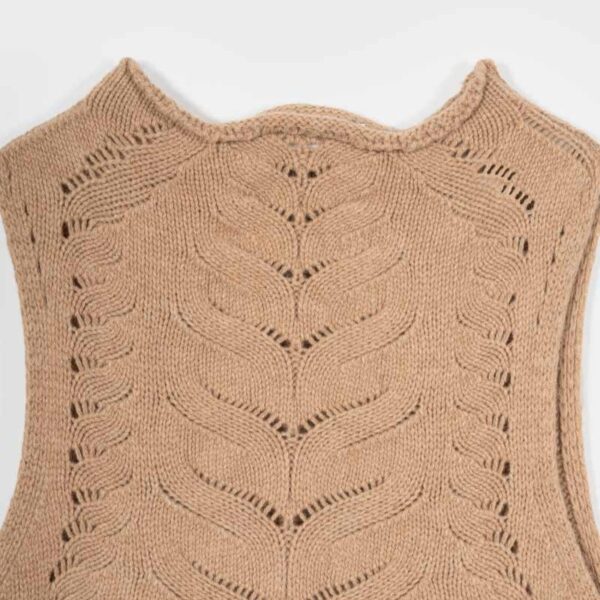 Gilet donna lana rigenerata Rebecca - immagine 5