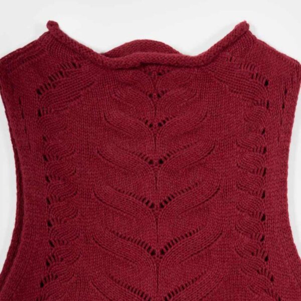 Gilet donna lana rigenerata Rebecca - immagine 11