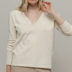 Maglia donna cotone rigenerato Aura