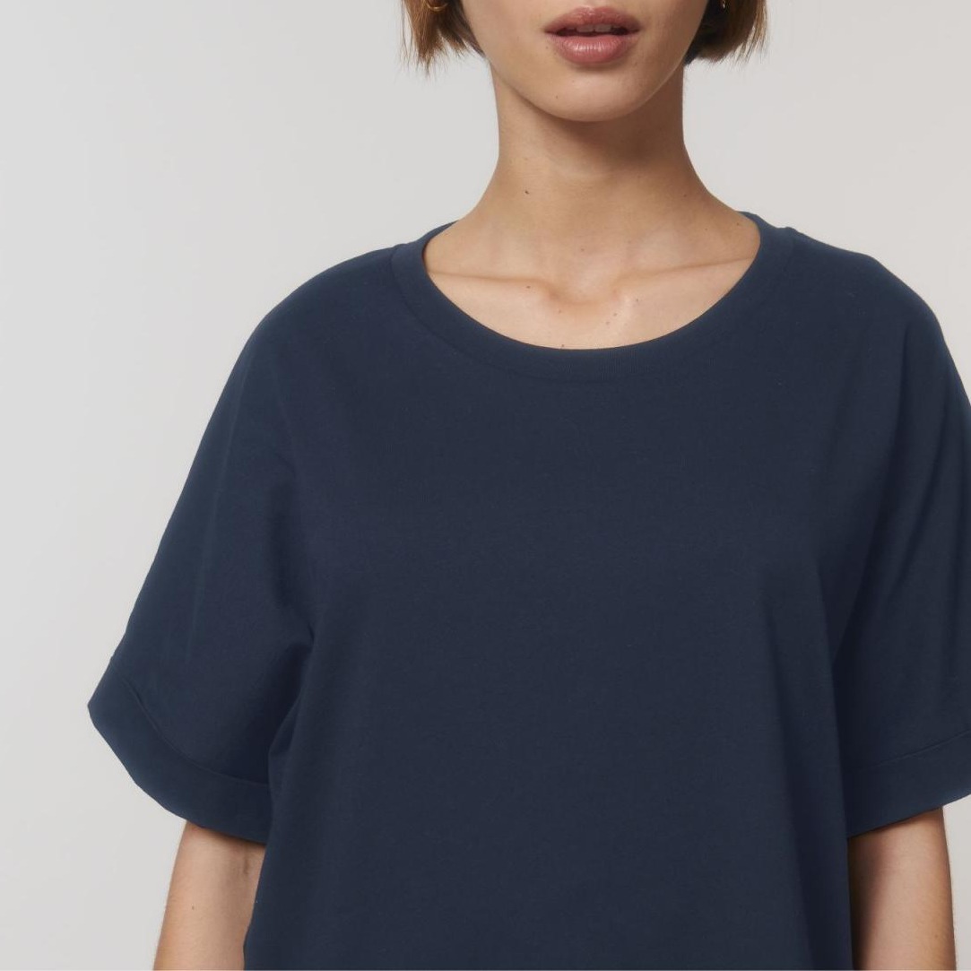 T-shirt over donna cotone biologico - immagine 10