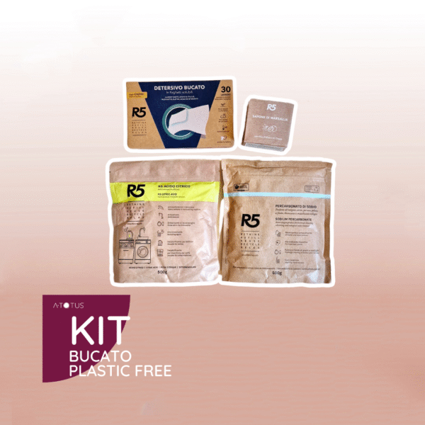 Kit bucato plastic free