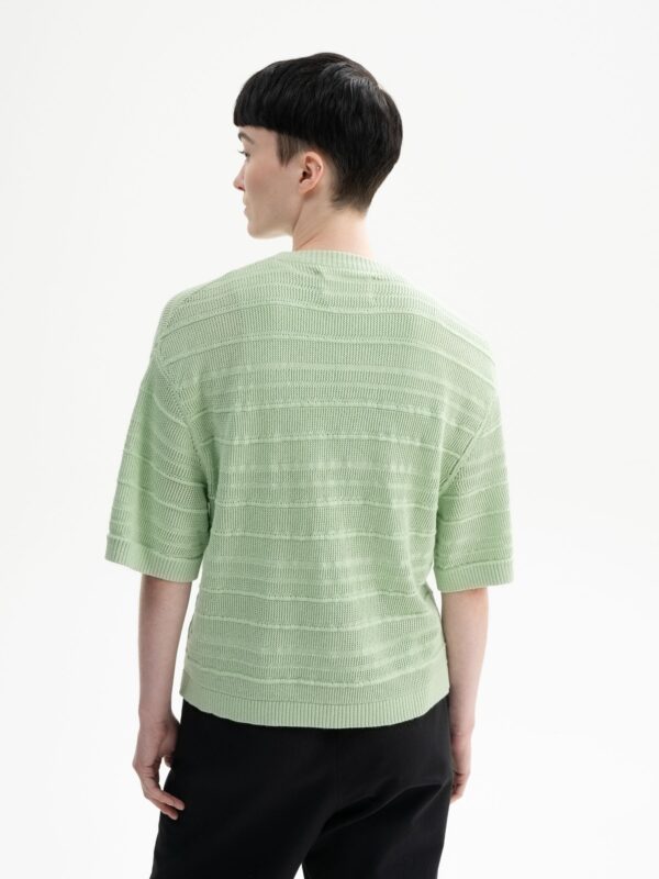T-shirt donna knitwear cotone biologico - immagine 4