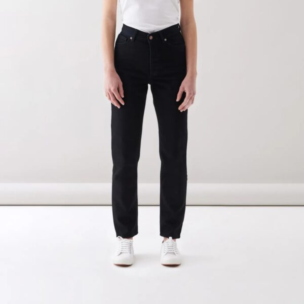 Jeans donna straight Rose cotone biologico