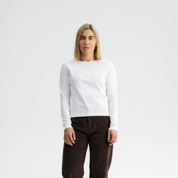 Maglia donna maniche lunghe cotone biologico - immagine 5