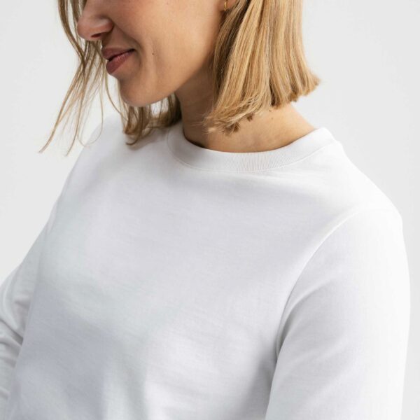Maglia donna maniche lunghe cotone biologico - immagine 7