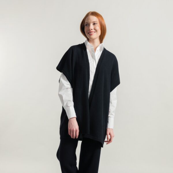 Cardigan donna cashmere rigenerato Edi