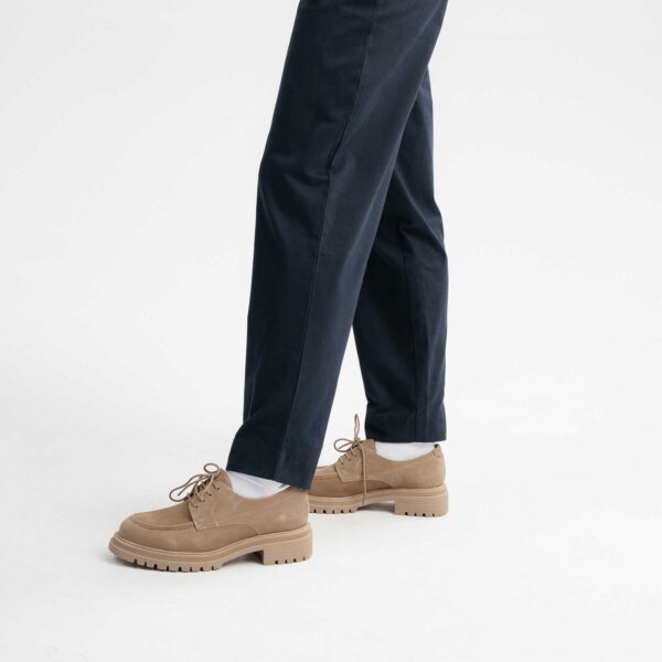 Pantaloni donna vita alta cotone biologico - immagine 5