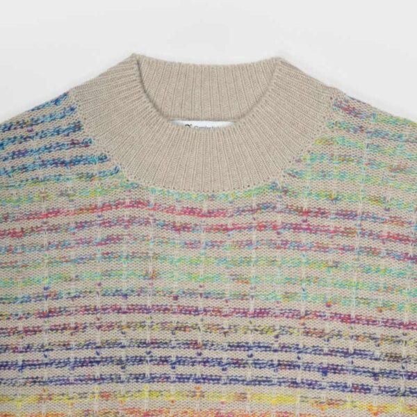 Maglione lupetto donna lana rigenerata Morgana - immagine 4