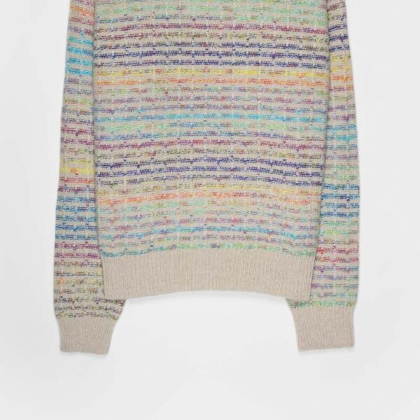 Maglione lupetto donna lana rigenerata Morgana - immagine 3