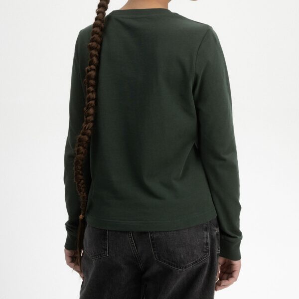 Maglia donna maniche lunghe cotone biologico - immagine 4
