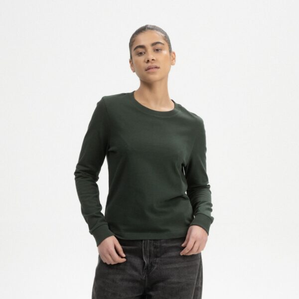 Maglia donna maniche lunghe cotone biologico