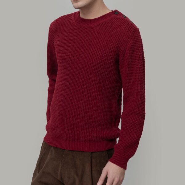 Maglione uomo lana rigenerata Gioele