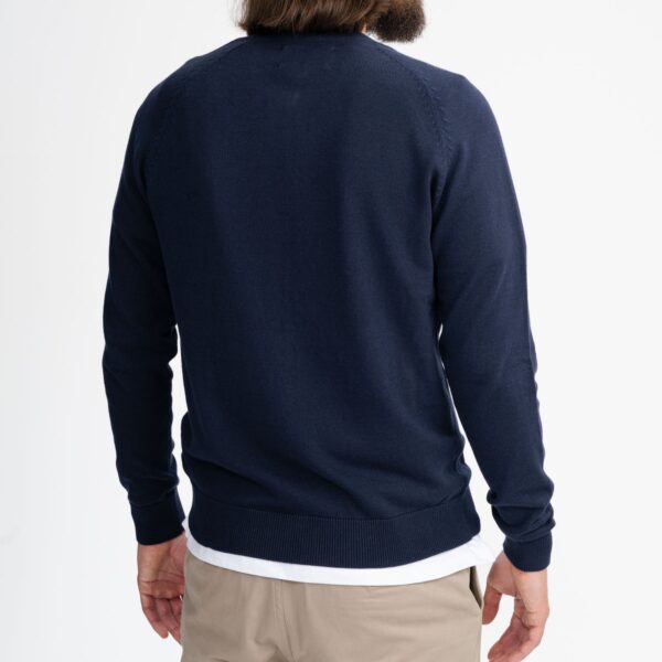 Cardigan bomber uomo cotone biologico - immagine 4